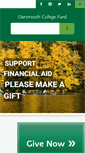 Mobile Screenshot of dartmouthcollegefund.org